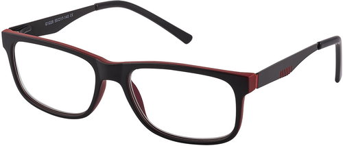 GLASSA Distance glasses G 1228, - 0,50 dio, red - Glasses - Main image