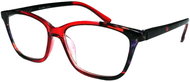 GLASSA Distance glasses G 1128 - 3,00 dio, red - Glasses