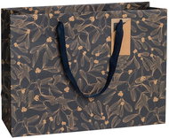 STEWO Gift bag - mistletoe decor, dark blue, 30 × 40 × 14 cm - Gift Bag