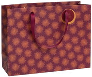 STEWO Gift bag - gold stars, burgundy, 30 × 40 × 14 cm - Gift Bag
