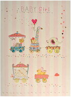 Greeting card Goldbuch Circus pink - Greeting Card