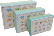 Goldbuch Animals on wheels - set of 3 - Gift Box