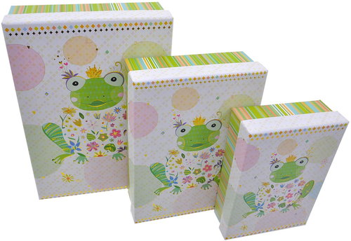 GOLDBUCH Happy frog - set of 3 - Small Gift Box - Main image