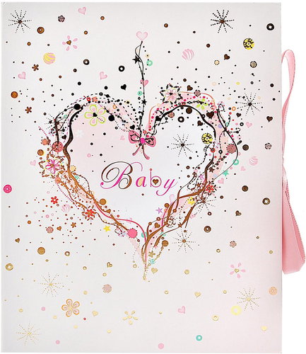 Goldbuch Heart pink for photography - Archive Box - Main image