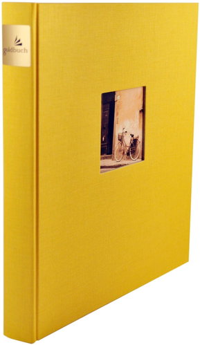 Goldbuch Bella Vista Yellow Black Pages - Photo Album - Main image