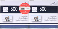 Goldbuch 2 x 500 pcs, white - Photo Stickers