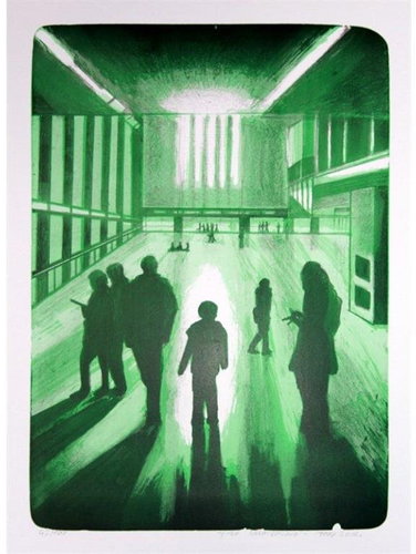 Jitka Nesnídalová - TATE GREEN - Obraz - Main image