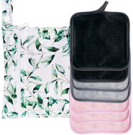GloryStyles Make-up Removing Cloths Set with Pouch, 7 pcs - Makeup Remover Pads