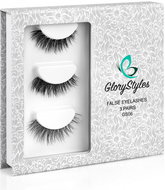 GloryStyles Luxury set of false eyelashes GS06 - Adhesive Eyelashes