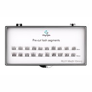 GloryStyles Segment lashes RL01 8 + 10 mm - Adhesive Eyelashes