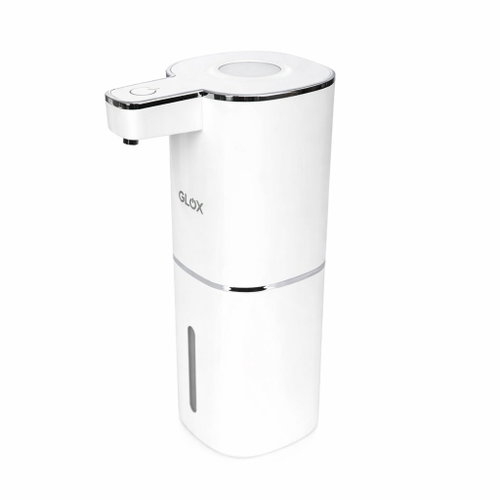 GLOX Touchless Foam Soap Dispenser, White FM19W - Soap Dispenser - Main image