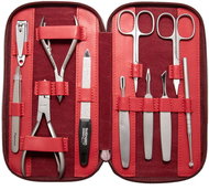 Globos Dámská manikúra 1175-86 červená - Manicure Set