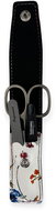 GLOBOS Travel manicure set with scissors Solingen 105-89 flowers - Manicure Set