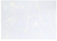 PAPER GALLERY Marble C5, 120 g/m2, white/gold - pack of 10 - Envelope
