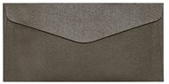 PAPER GALLERY Pearl DL, 150 g/m2, brown - pack of 10 - Envelope