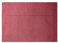 GALERIA PAPIERU Pearl C6, 120 g/m2, červená - balení 10 ks - Poštovní obálka