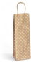 Wine Bag PAPER GALLERY gold polka dots - pack of 5 - Taška na víno