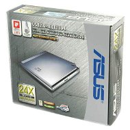 CDWR/DVD ASUS SCB-2408D 24/12/24/8 USB2.0+FireWire, slim, externí, retail