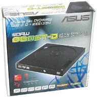 ASUS SDRW-0806T-D černá (black) - DVD±R 8x, DVD+R9 2.4x, DVD-R DL 2x, DVD+RW 8x, DVD-RW 6x, externí  - DVD Burner