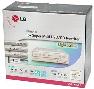 LG GSA-4166B - DVD±R 16x, DVD+R9 8x, DVD-R DL 4x, DVD+RW 8x, DVD-RW 6x, DVD-RAM 5x, LightScribe, int - DVD napaľovačka