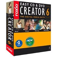 Roxio Easy CD & DVD Creator 6.0 Retail - -