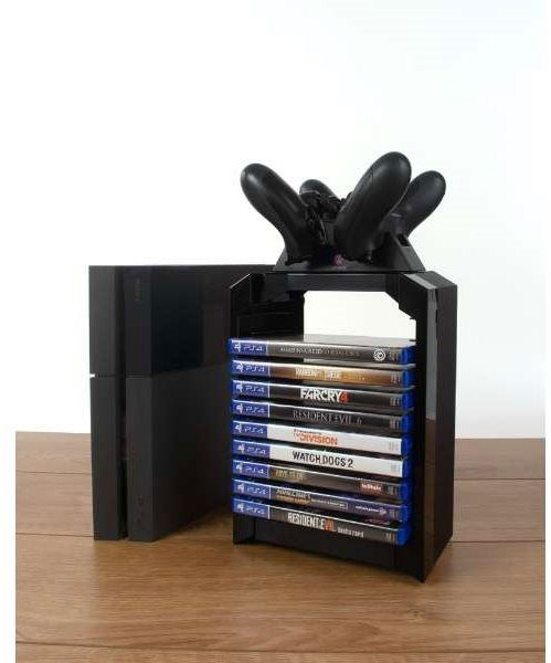 Numskull ps4 games tower and best sale charger