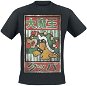 Tričko: Nintendo černé s motivem Bowser Kanji - L - T-Shirt
