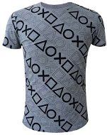 Playstation - Tasten-Motiv - Grau XL - T-Shirt