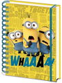 Minions The Rise Of Gru: Whaaaa - zápisník v kroužkové vazbě