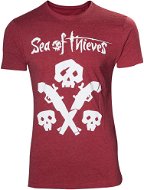Sea of Thieves – tričko s lebkou a zbraňou - Tričko