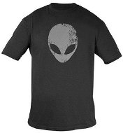 Dell Alienware Distressed Head Gaming Gear T-Shirt Grey - T-Shirt