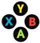 Xbox Buttons - Coaster - Coaster