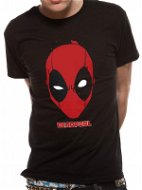 Deadpool Head tričko L - Tričko