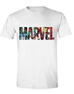 Marvel Characters Logo - T-Shirt L - T-Shirt
