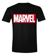 Marvel Box Logo tričko L - Tričko