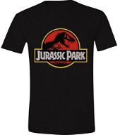 Férfi póló Jurassic park logóval, L-es méret - Póló
