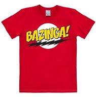 Bazinga Logo – tričko XXL - Tričko
