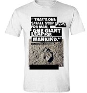 NASA Foot Print On The Moon - T-Shirt - T-Shirt