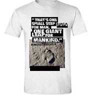 NASA Foot Print On The Moon - T-Shirt S - T-Shirt