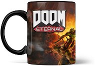 Doom Metal Badge Heat Mug – hrnček - Hrnček