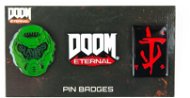 Doom 3 Pin Badge Set – odznak - Prívesok