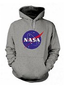 NASA Logo Grau - Sweatshirt M - Sweatshirt
