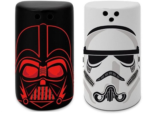 Star Wars Darth Vader and Stormtrooper Salt and Pepper Shaker Set