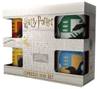 Harry Potter - House Pride - espresso sada 4 ks - Hrnček