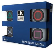 PlayStation - Buttons - espresso sada 4 ks - Hrnček