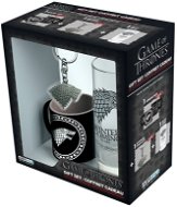 Game of Thrones - Stark - Mini Mug, Glass, Pendant - Gift Set