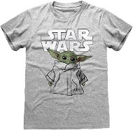Star Wars Mandalorian - The Child Sketch - T-Shirt, L - T-Shirt