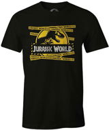 Jurassic World - Danger Logo - T-Shirt, L - T-Shirt