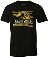 Jurassic World - Gefahrenlogo - T-Shirt M. - T-Shirt