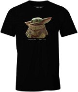 Star Wars Mandalorian: Baby Yoda, tričko M - Tričko